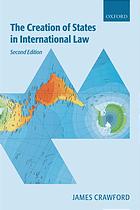 James Crawford, James R. Crawford — The Creation of States in International Law