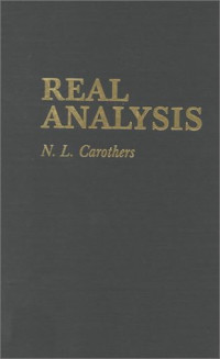 N. L. Carothers — Real analysis