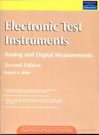 Witte R.A. — Electronic Test Instruments: Analog and Digital Measurements