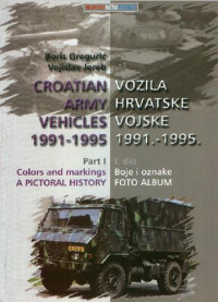  — Croatian Army Vehicles 1991-1995. Colors and markings