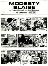 Peter O'Donnell (writer), Jim Holdaway (art) — Modesty Blaise 08 - The Vikings