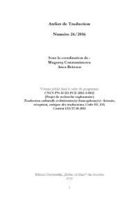 Centre de Recherches INTER LITTERAS — Atelier de traduction