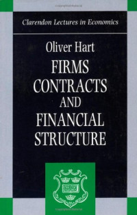 Oliver Hart — Firms, contracts, and financial structure