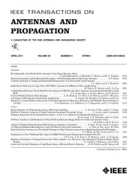 IEEE — IEEE Transactions on Antennas and Propagation