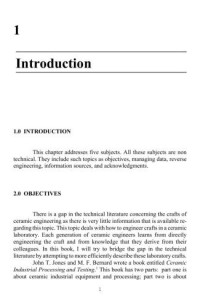  — Ceramic Technology and Processing