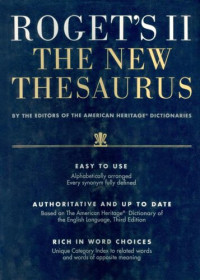 Ellis Kaethe (ed.)  — Roget's II - The New Thesaurus - Synonyms and antonyms 3 ed. 