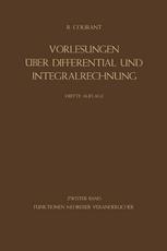 R. Courant (auth.) — Funktionen Mehrerer Veränderlicher