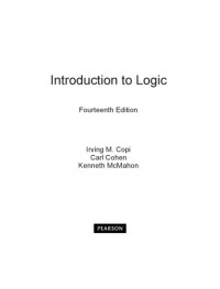 Introduction to Logic | Irving M. Copi, Carl Cohen, Kenneth McMahon ...