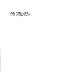 Miico Kumar; Michael Legg — Civil Procedure in New South Wales