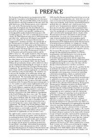 Council of Europe — European Pharmacopoeia 5th Ed., 2005