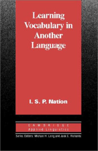 I. S. P. Nation — Learning vocabulary in another language