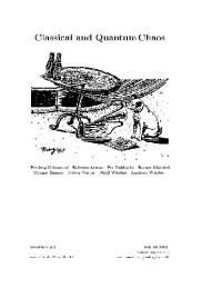 Cvitanovic et al. — Classical and quantum chaos book