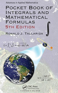 Ronald J. Tallarida — Pocket Book of Integrals and Mathematical Formulas