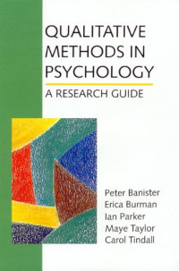 E.W. Banister — Qualitative Methods in Psychology