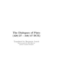 Plato, Benjamin Jowett (translator) — The Dialogues of Plato