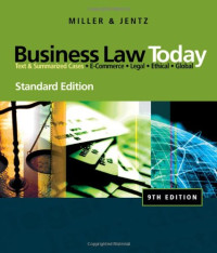 Roger LeRoy Miller, Gaylord A. Jentz — Business Law Today, Standard Edition