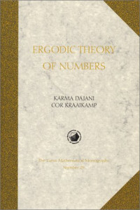 Karma Dajani, Cor Kraaikamp — Ergodic theory of numbers