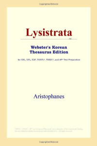 Aristophanes — Lysistrata (Webster's Korean Thesaurus Edition)