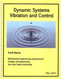 Fred Barez — Dynamic Systems Vibration and Control