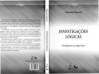 Edmund Husserl — Investigações Lógicas