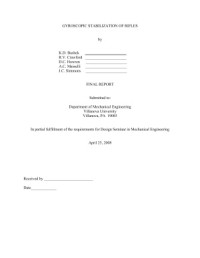 Bushek K.D, Crawford R.V., Howren D.C., Mainelli A.C., Simmons J.C. — Gyroscopic stabilization of rifles