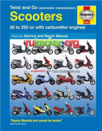 John H. Haynes — Scooters: Haynes Service and Repair Manual: 50 to 250 cc with carburettor engines