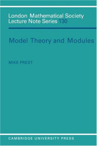 M. Prest — Model Theory and Modules