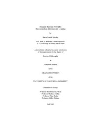 Kevin Patrick Murphy — Dynamic Bayesian Networks Representation, Inference And Learning