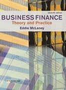 Eddie McLaney — Business Finance: Theory and Practice
