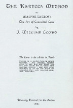 J. William Lloyd — The Karezza Method