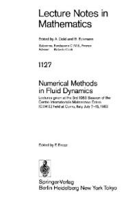 E. F. Brezzi — Numerical methods in fluid dynamics: lectures given at the 3rd 1983 session of the Centro internazionale matematico estivo
