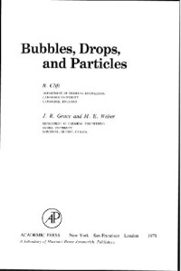 Roland Clift — Bubbles, Drops, and Particles
