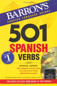 Christopher Kendris, Theodore Kendris — 501 Spanish Verbs