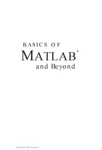 Knight, Andrew — Basics of MATLAB and Beyond