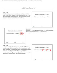  — 6.001 Structure and Interpretation of Computer Programs. Copyright