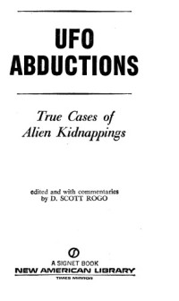D.SCOTT ROGO — U.F.O.ABDUCTIONS