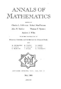 Wiles A. — Modular elliptic curves and Fermat's last theorem, with Taylor-Wiles paper appended