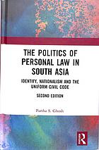 Partha S. Ghosh — The Politics of Personal Law in South Asia