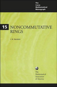 I. N. Herstein — Noncommutative Rings