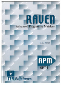 John C. Raven — Raven Advanced Progressive Matrices Set I