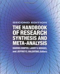 Harris Cooper, Larry V. Hedges, Jeffrey C. Valentine — The Handbook of Research Synthesis and Meta-Analysis