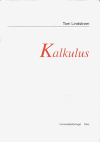 Tom Lindstrøm — Kalkulus