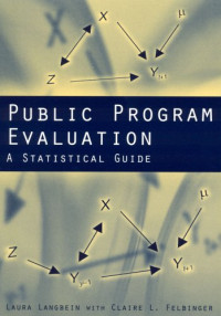 Langbein, Laura — Public Program Evaluation - A Statistical Guide