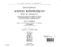 Molk J. (ed.) — Encyclopedie des sciences mathematiques. Geometrie algebrique plane