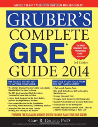 Gary Gruber — Gruber's Complete GRE Guide 2014, 3E