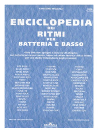 Cristiano Micalizzi — Enciclopedia Dei Ritmi Per Batteria E Basso