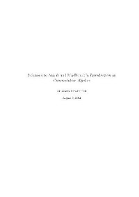 Papaioannou A. — Solutions to Atiyah and MacDonald's Introduction to Commutative Algebra