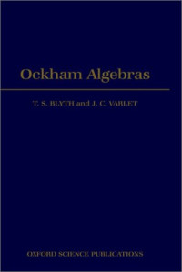 T. S. Blyth, J. C. Varlet — Ockham Algebras