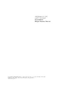 ed. by Philippe Quevauviller, Olivier Thomas — Fundamentals of Biological Wastewater Treatment