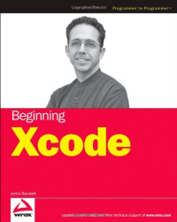 James Bucanek — Beginning Xcode (Programmer to Programmer)